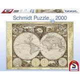 Schmidt Spiele 58178 2000pièce(s) puzzle Interactif, Cartes, 12 année(s), 968 mm, 692 mm, 373 x 57 x 272 mm