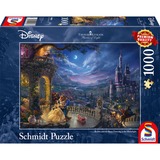 Schmidt Spiele Puzzle Thomas Kinkade : Disney La Belle et la Bête 