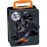 Theo Klein Coffret de collection de voitures Hot Wheels grand modèle, Valise Noir