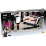 Theo Klein Coiffure - Mega set de coiffure Braun Satin Hair 7, Appareil ménager pour enfants Noir/Rose, Fille, 3 an(s)
