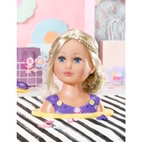 ZAPF Creation BABY born - Tête de style de la sœur, Maquillage et tête à coiffer 27 cm