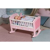 ZAPF Creation Baby Annabell - Berceau Sweet Dreams, Meubles de poupées Rose/Blanc, 43 cm