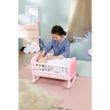 ZAPF Creation Baby Annabell - Berceau Sweet Dreams, Meubles de poupées Rose/Blanc, 43 cm