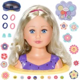 ZAPF Creation Sister Styling Head, Maquillage et tête à coiffer BABY born Sister Styling Head, Accessoires de coiffure de poupée, 3 an(s), 1,01 kg