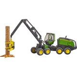 bruder Abatteuse John Deere 1270G avec 1 tronc d'arbre, Modèle réduit de voiture Vert/Noir, 02135