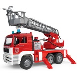 bruder Camion-grue des pompiers MAN, Modèle réduit de voiture Rouge/Blanc, 02771