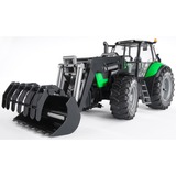 bruder Deutz Agrotron X720 avec chargeur frontal, Modèle réduit de voiture Vert/Noir