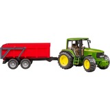 bruder John Deere 6920 avec remorque basculante, Modèle réduit de voiture 02057