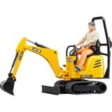 bruder Mini Pelle JCB 8010 CTS, Modèle réduit de voiture Jaune, 62002