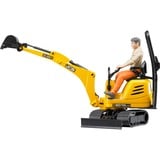 bruder Mini Pelle JCB 8010 CTS, Modèle réduit de voiture Jaune, 62002