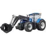 bruder New Holland T7.315, Modèle réduit de voiture Bleu/gris, 03121