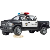 bruder Pickup de police RAM 2500 avec policier, Modèle réduit de voiture Noir/Blanc, 02505