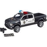 bruder Pickup de police RAM 2500 avec policier, Modèle réduit de voiture Noir/Blanc, 02505