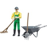 bruder Set de figurines d'agriculteurs avec accessoires 62610