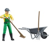 bruder Set de figurines d'agriculteurs avec accessoires 62610