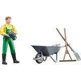 bruder Set de figurines d'agriculteurs avec accessoires 62610