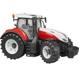 bruder Steyr 6300 Terrus CVT, Modèle réduit de voiture Blanc/Rouge, 03180