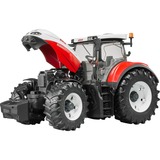 bruder Steyr 6300 Terrus CVT, Modèle réduit de voiture Blanc/Rouge, 03180