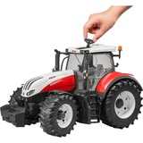 bruder Steyr 6300 Terrus CVT, Modèle réduit de voiture Blanc/Rouge, 03180