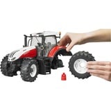 bruder Steyr 6300 Terrus CVT, Modèle réduit de voiture Blanc/Rouge, 03180