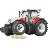 bruder Steyr 6300 Terrus CVT, Modèle réduit de voiture Blanc/Rouge, 03180