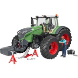 bruder Tracteur Fendt 1050 Vario Avec Mécanicien Et Accessoires De Dépannage, Modèle réduit de voiture Intérieure, 3 an(s), Plastique, Multicolore
