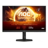 AOC G4 Q27G4XF écran plat de PC 68,6 cm (27") 2560 x 1440 pixels Quad HD LED Noir, Gris Moniteur gaming Noir, 1x DisplayPort, 1x HDMI, 180 Hz, 68,6 cm (27"), 2560 x 1440 pixels, Quad HD, LED, 1 ms, Noir, Gris