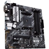 ASUS PRIME B550M-A/CSM carte mère socket AM4 Noir/Argent, RAID, Gb-LAN, Sound, µATX