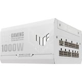 ASUS TUF Gaming Gold White Edition alimentation  modulaire 1000 watt Blanc, 1x 12V-2x6, 4x PCIe