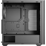 Aerocool D301A Mini Tower Noir, Bois, boîtier pc Noir | 1x USB-A | 1x USB-C | RGB