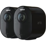 Arlo Ultra Boîte Caméra de sécurité IP Intérieure et extérieure 1536 x 1536 pixels Plafond/mur, Camera Noir, Caméra de sécurité IP, Intérieure et extérieure, Sans fil, 6500 K, 2400 MHz, FCC, IC, CE