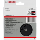 Bosch Plateaux de ponçage à 8 trous, Patin de ponçage Noir, 1 pièce(s)