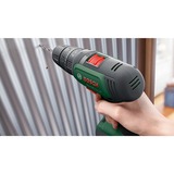 Bosch UniversalImpact 18V, Perceuse/visseuse Vert/Noir, Perceuse à poignée pistolet, Sans clé, Vert, 1 cm, 1450 tr/min, 3 cm