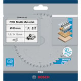 Bosch ‎2608837752 lame de scie circulaire 8,5 cm 1 pièce(s) Pointe au carbure de tungstène (TCC), Métal, 8,5 cm, Bosch, 50 g, 1 pièce(s)