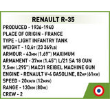 COBI Renault R-35, Jouets de construction 