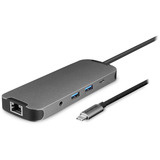Chieftec DSC-901 station d'accueil Gris Titane, USB Type-C, Gris