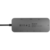 Chieftec DSC-901 station d'accueil Gris Titane, USB Type-C, Gris