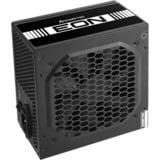 Chieftec EON ZPU-500S unité d'alimentation d'énergie 20+4 pin ATX ATX Noir alimentation 500 watt Noir, 1x PCIe, 500 W, 200 - 240 V, 50 Hz, 3.5 A, Actif, 100 W