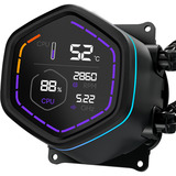 Cooler Master MasterLiquid Core Digital Nex 360 ARGB, Watercooling Noir