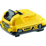 DEWALT Batterie XR DCB124, 12 volts 3Ah Jaune/Noir