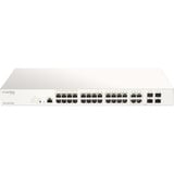 D-Link DBS-2000-28MP commutateur réseau Géré L2 Gigabit Ethernet (10/100/1000) Gris, Switch Géré, L2, Gigabit Ethernet (10/100/1000), Grille de montage