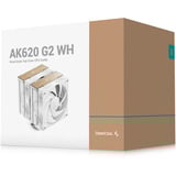 DeepCool AK620 G2 WH Refroidisseur CPU Blanc