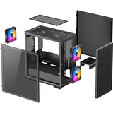 DeepCool MATREXX 40 3FS, Moyen tour Noir, USB-A 2.0, USB-A 3.2 (5 Gbit/s), Audio, Windows-kit
