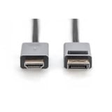 Digitus Câble adaptateur DisplayPort > HDMI, UHD 4K Noir