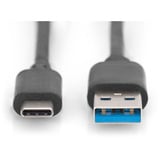 Digitus Câble de connexion USB 3.2 Gen 1 USB-A > USB-C Noir