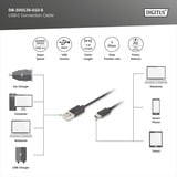Digitus Câble de connexion USB 3.2 Gen 1 USB-A > USB-C Noir