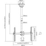 Digitus DA-90421, Support Noir