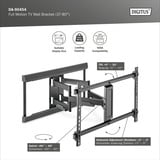 Digitus DA-90454, Support mural Noir (Mat)