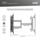 Digitus DA-90454, Support mural Noir (Mat)