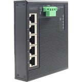 Digitus Réseau Ethernet Gigabit 5 ports, Switch Noir